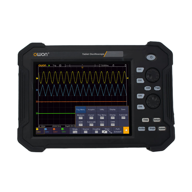 OWON TAO3000 Series 4CH Tablet Digital Oscilloscope